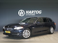 BMW 5-serie Touring - 520i *MOTOR DEFECT* + LEDER / STOELVERWARMING / ENTERTAINMENT