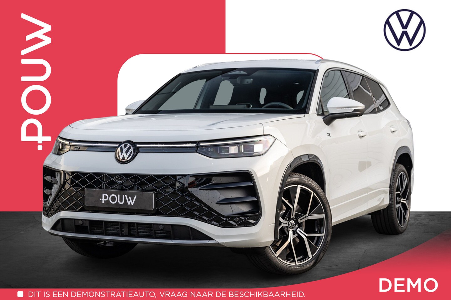 Volkswagen Tayron - 1.5 eTSI 150pk DSG R-Line Edition 7p. | 360 Camera | Massage Funcatie | Assistance Pakket - AutoWereld.nl