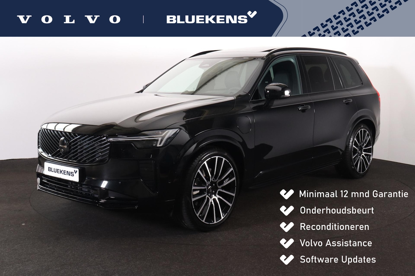 Volvo XC90 - T8 Recharge AWD Ultra Black Ed. Exec. - Luchtvering - Panorama/schuifdak - IntelliSafe Ass - AutoWereld.nl