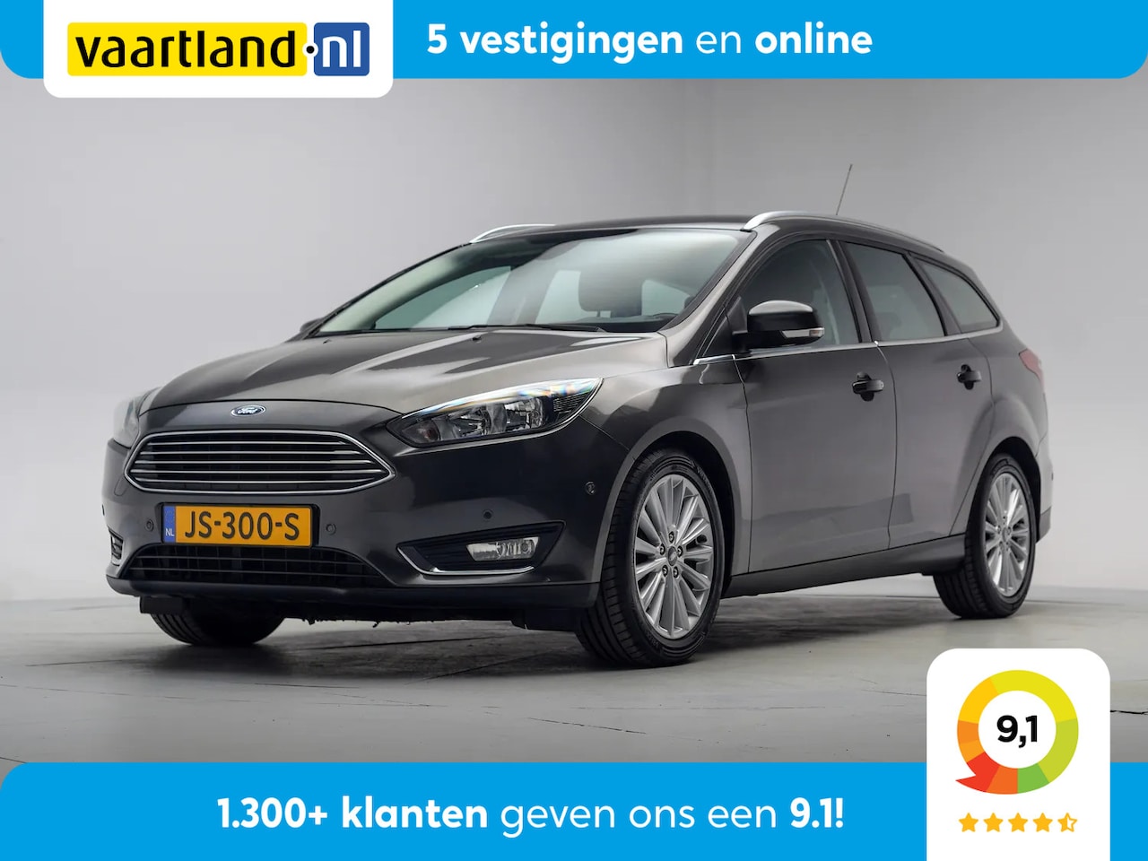 Ford Focus - 1.5 Titanium [ Airco Cruise Climate Licht metaal ] - AutoWereld.nl