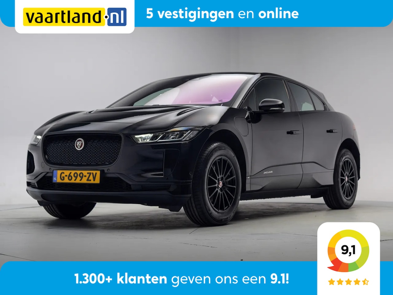 Jaguar I-PACE - EV400 400pk AWD Business Edition S 90kWh Aut [ Panorama Leder Meridian ] - AutoWereld.nl