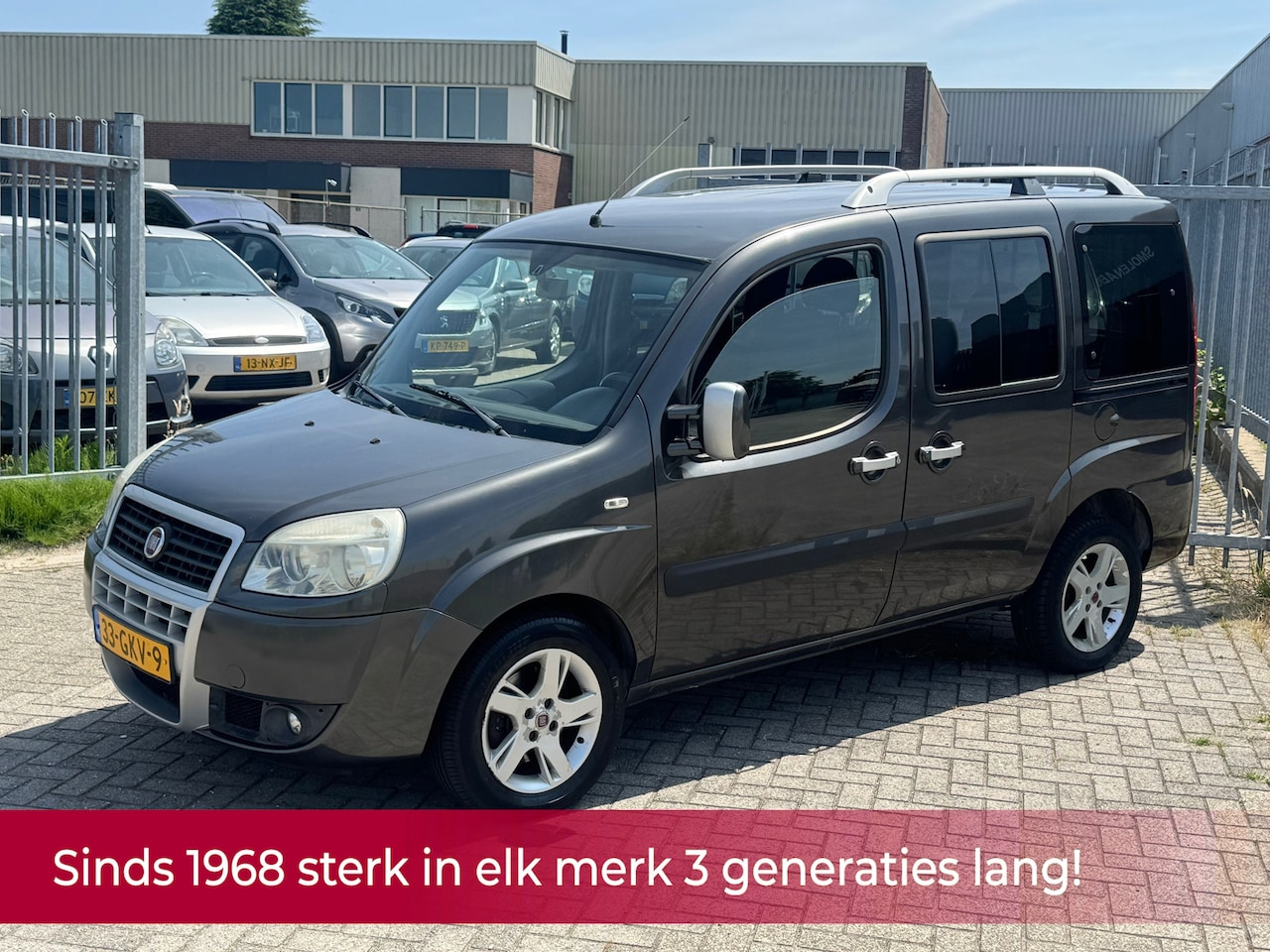 Fiat Doblò - 1.4 Malibu 5 persoons! NL AUTO NAP! Airco l PDC l 2 x schuifdeur l Elek pakket! TOPSTAAT l - AutoWereld.nl