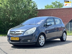 Opel Corsa - 1.4-16V Cosmo 1e Eigenaar*5DR*Cruise*Clima*Stoelverwarming*Half leder*LM velgen*Parkeersen