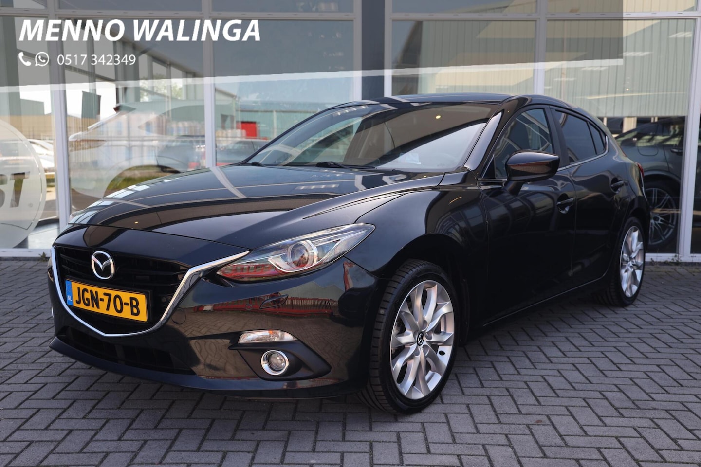 Mazda 3 - 2.0 SkyActiv-G 120 SkyLease+|Camera|Navi|Cruise control| - AutoWereld.nl