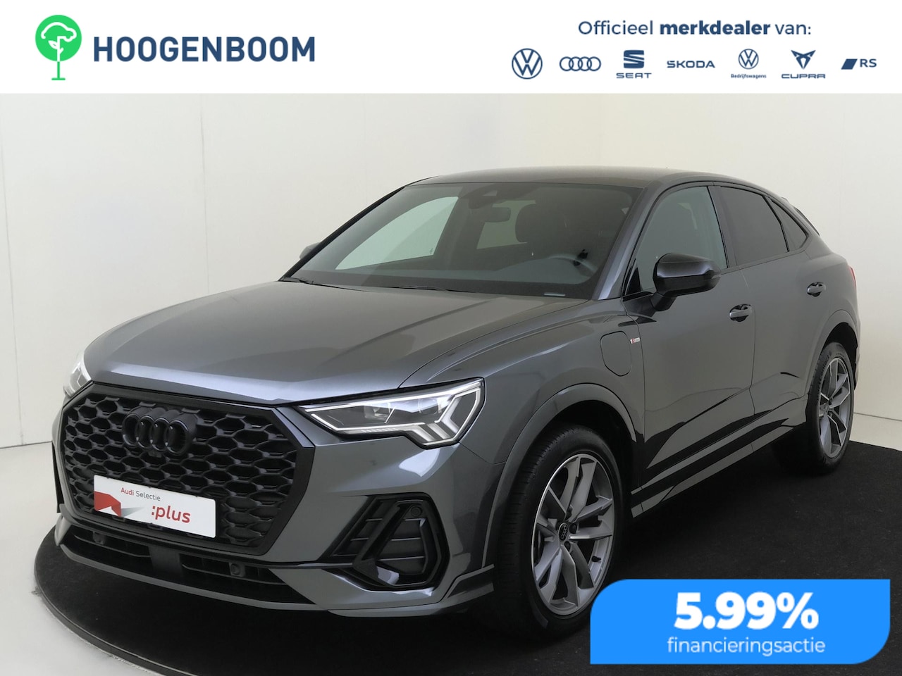 Audi Q3 Sportback - 45 TFSI e S Edition | SoH 96% | SONOS audio | 360 camera | Keyless | Dodehoek detectie | N - AutoWereld.nl