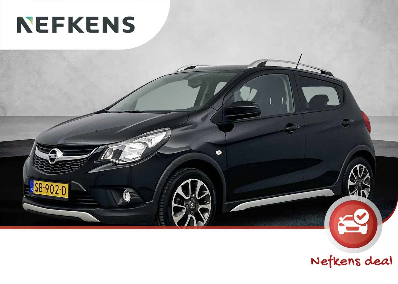 Opel Karl - 1.0 Rocks Online Edition | 1ste eigenaar | Navigatie | Parkeersensoren | Airco | AppleCarP - AutoWereld.nl