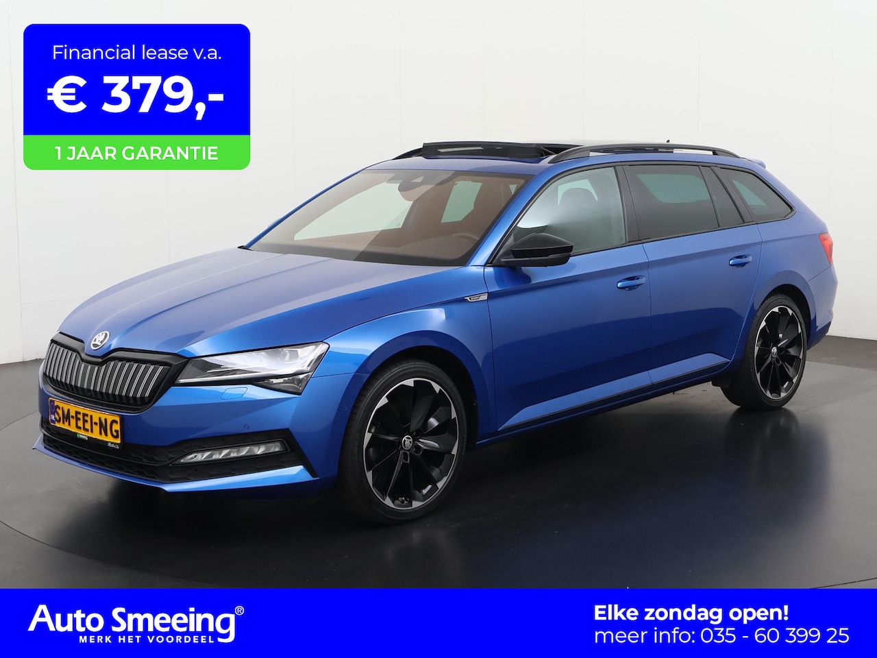 Skoda Superb Combi - 1.4 TSI iV Sportline | Panoramadak | Trekhaak | Area View | Zondag Open! - AutoWereld.nl
