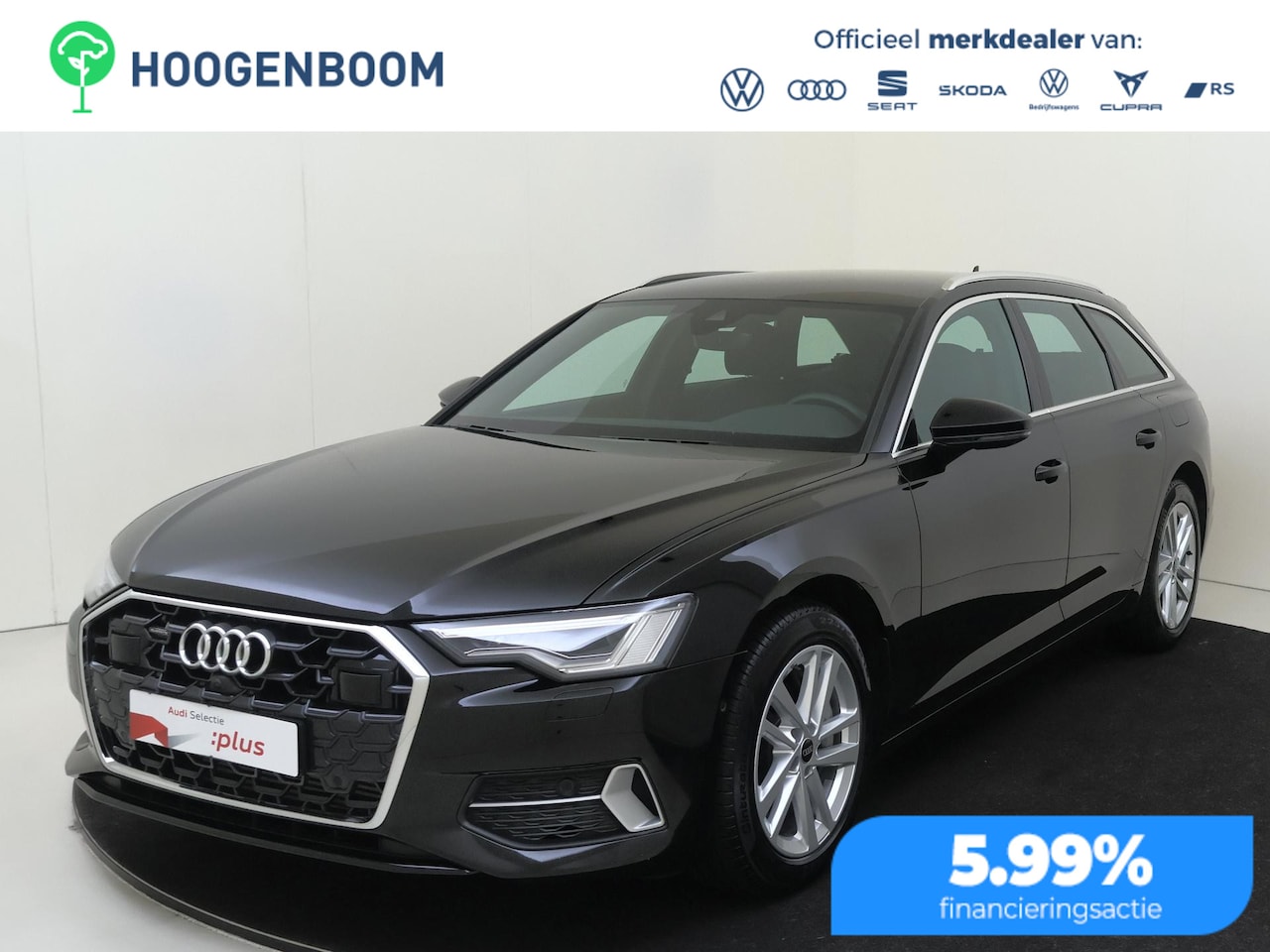 Audi A6 Avant - 50 TFSI e quattro Advanced edition | SoH 99% | Trekhaak | 360 camera | Lederen bekleding | - AutoWereld.nl