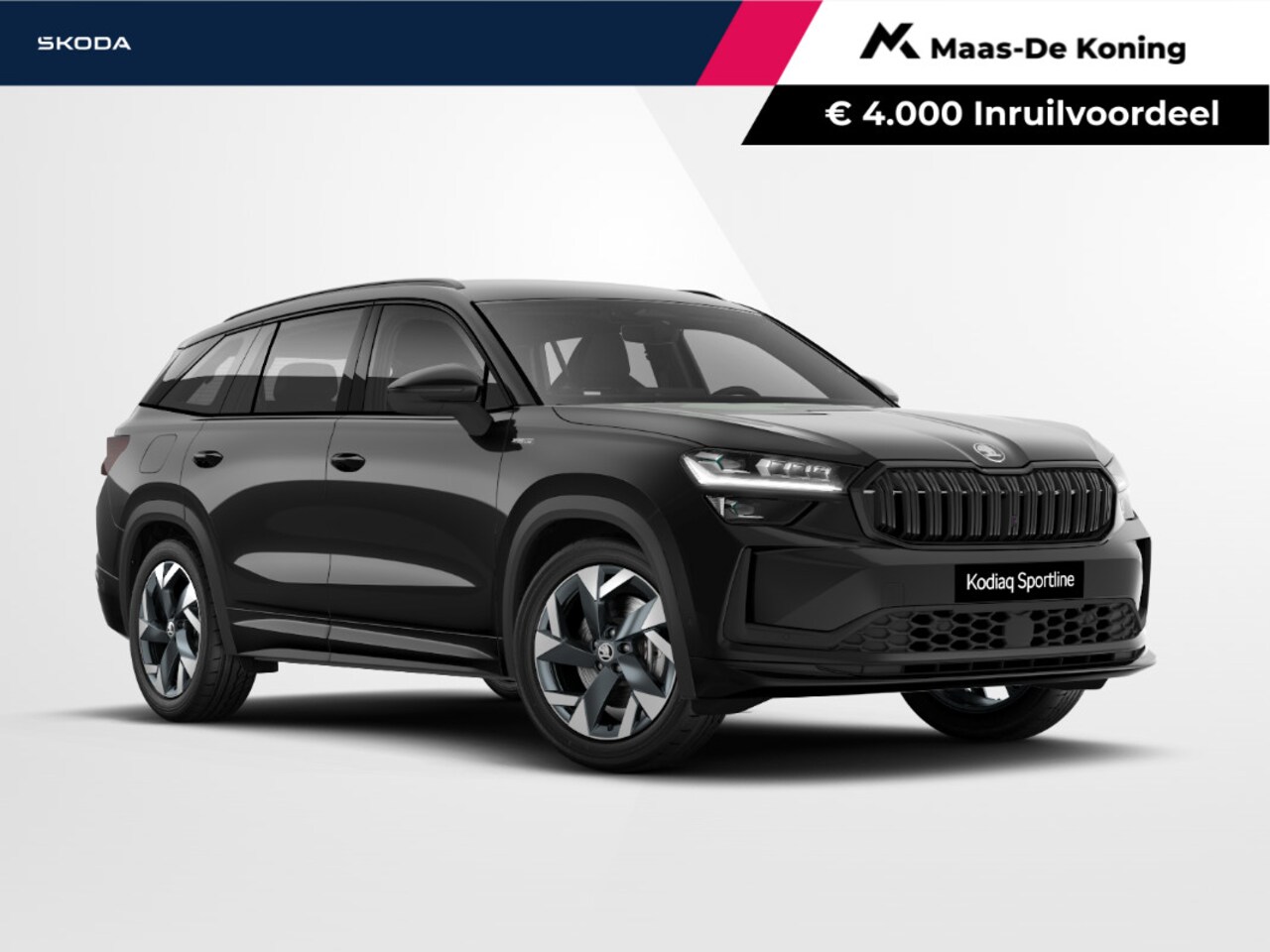 Skoda Kodiaq - Sportline Business 1.5 TSI PHEV 150 kW / 204 PK | Black Magic | 19'' tirsuli aero velgen | - AutoWereld.nl