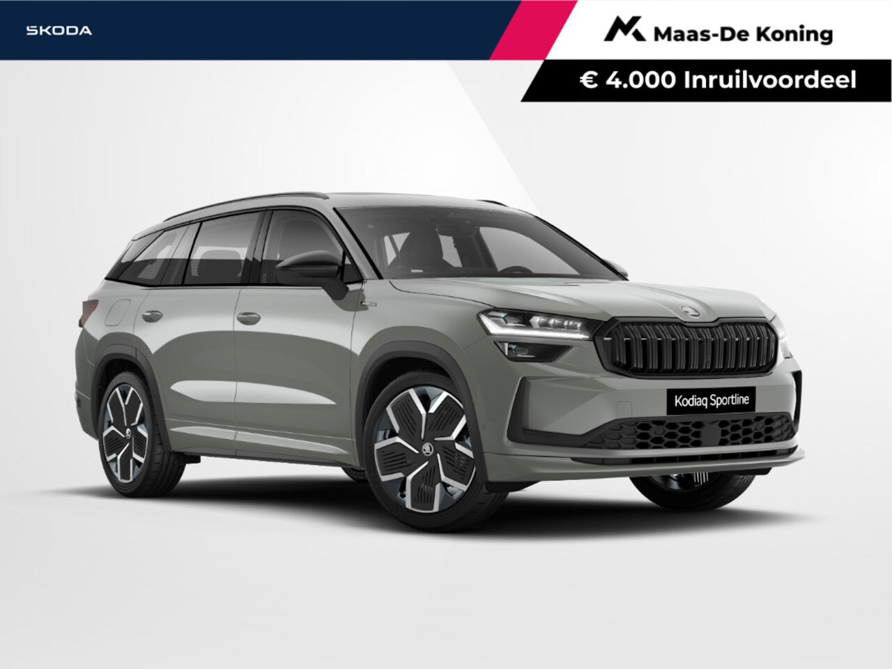 Skoda Kodiaq - Sportline Business 1.5 TSI PHEV 150 kW / 204 PK | Elektrisch bedienbaar schuif-/kanteldak - AutoWereld.nl