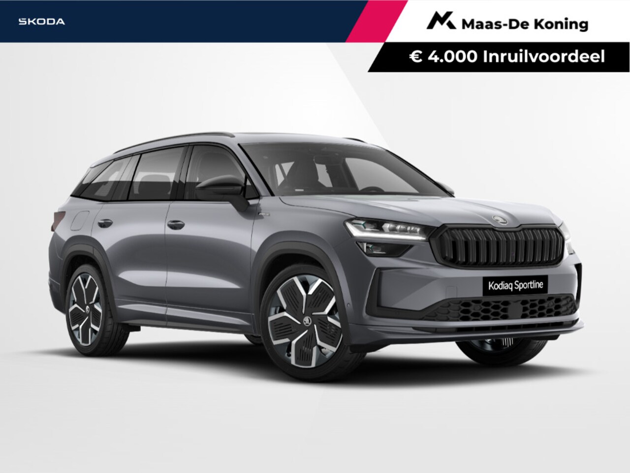 Skoda Kodiaq - Sportline Business 1.5 TSI PHEV 150 kW / 204 PK | Elektrisch glazen schuif-/kanteldak | Co - AutoWereld.nl