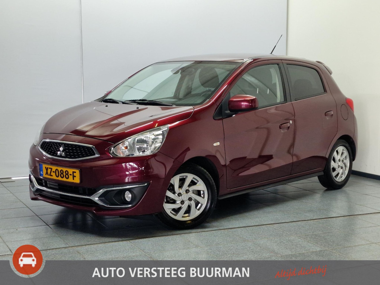 Mitsubishi Space Star - 1.0 Active Trekhaak, Airco, Applecarpl./Andr. Auto, Navigatie, USB-aansluiting, Licht/Rege - AutoWereld.nl