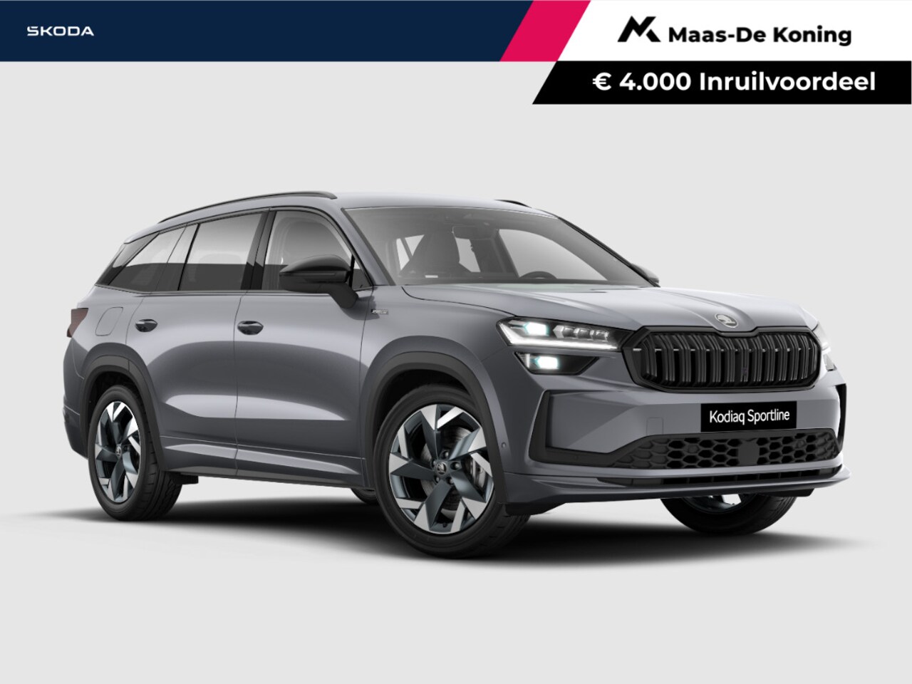 Skoda Kodiaq - Sportline Business 1.5 TSI PHEV 150 kW / 204 PK | 19'' velgen | Trekhaak wegklapbaar | 4.0 - AutoWereld.nl
