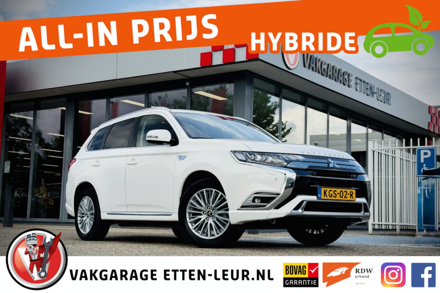Mitsubishi Outlander - 2.4 PHEV Intense | STOELVERWARMING | CRUISE | CAMERA - AutoWereld.nl