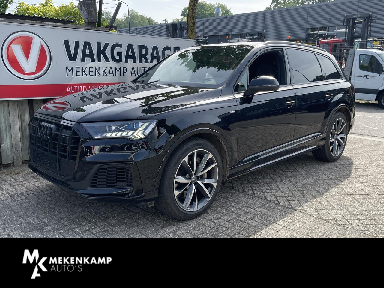 Audi Q7 - 55 TFSI e quattro Pro Line S 21"/Trekhaak/B&O/Laser LED/Stoelverwarming v+a/Adaptieve crui - AutoWereld.nl