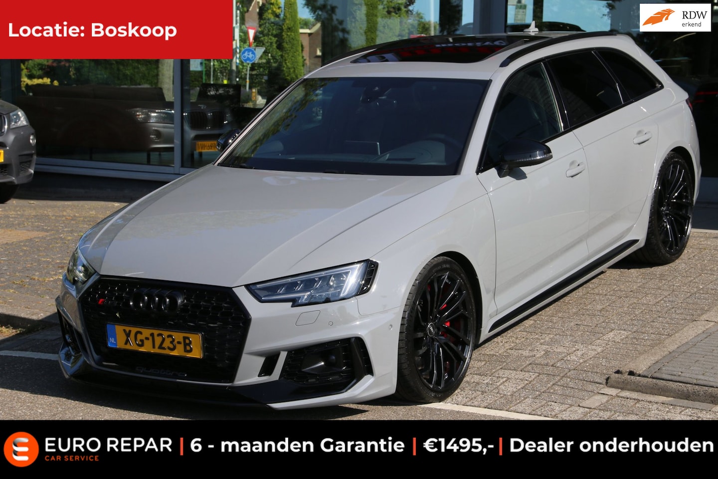 Audi A4 Avant - 2.9 TFSI RS 4 quattro DEALER OND. B&O PANO-DAK BTW-AUTO! - AutoWereld.nl