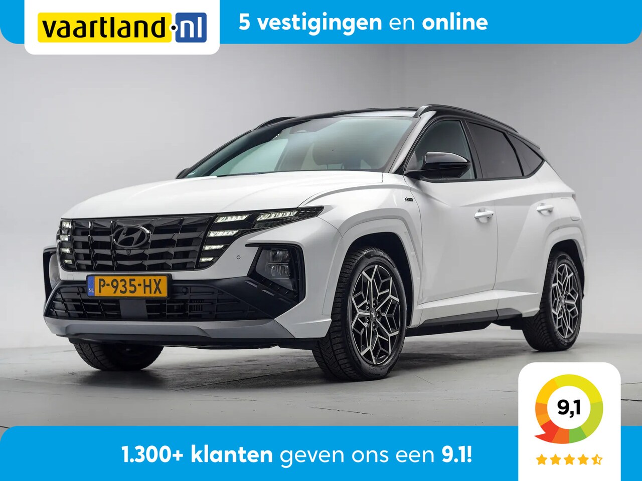 Hyundai Tucson - 1.6 T-GDI Plug-in Hybrid N Line 4WD [ Stoelventilatie Stuurverwarming Navi Apple/Android 3 - AutoWereld.nl