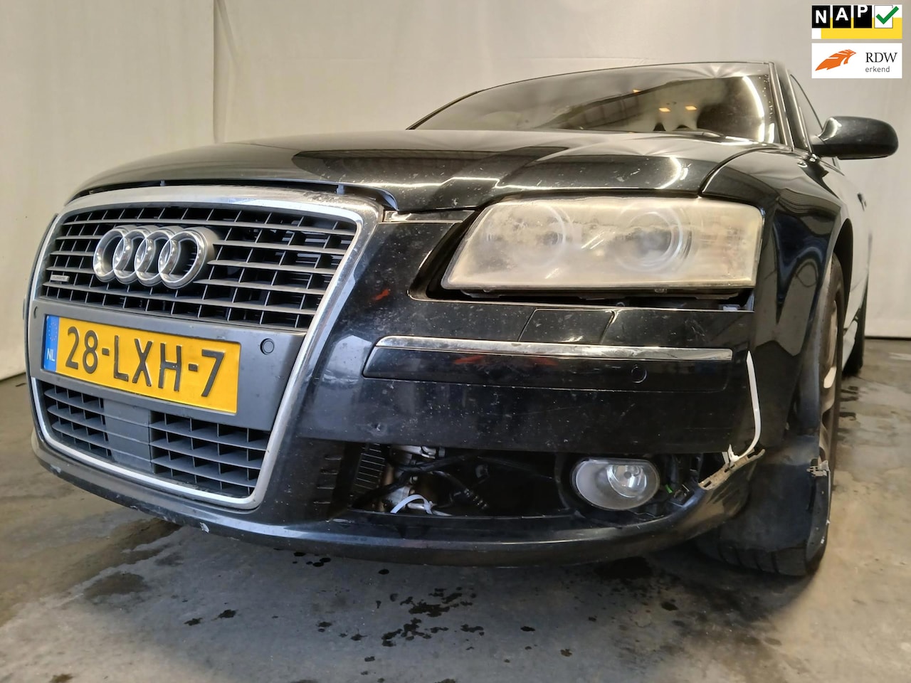 Audi A8 - 4.2 quattro - Leder - Navi - Cruise Export - BTW - AutoWereld.nl