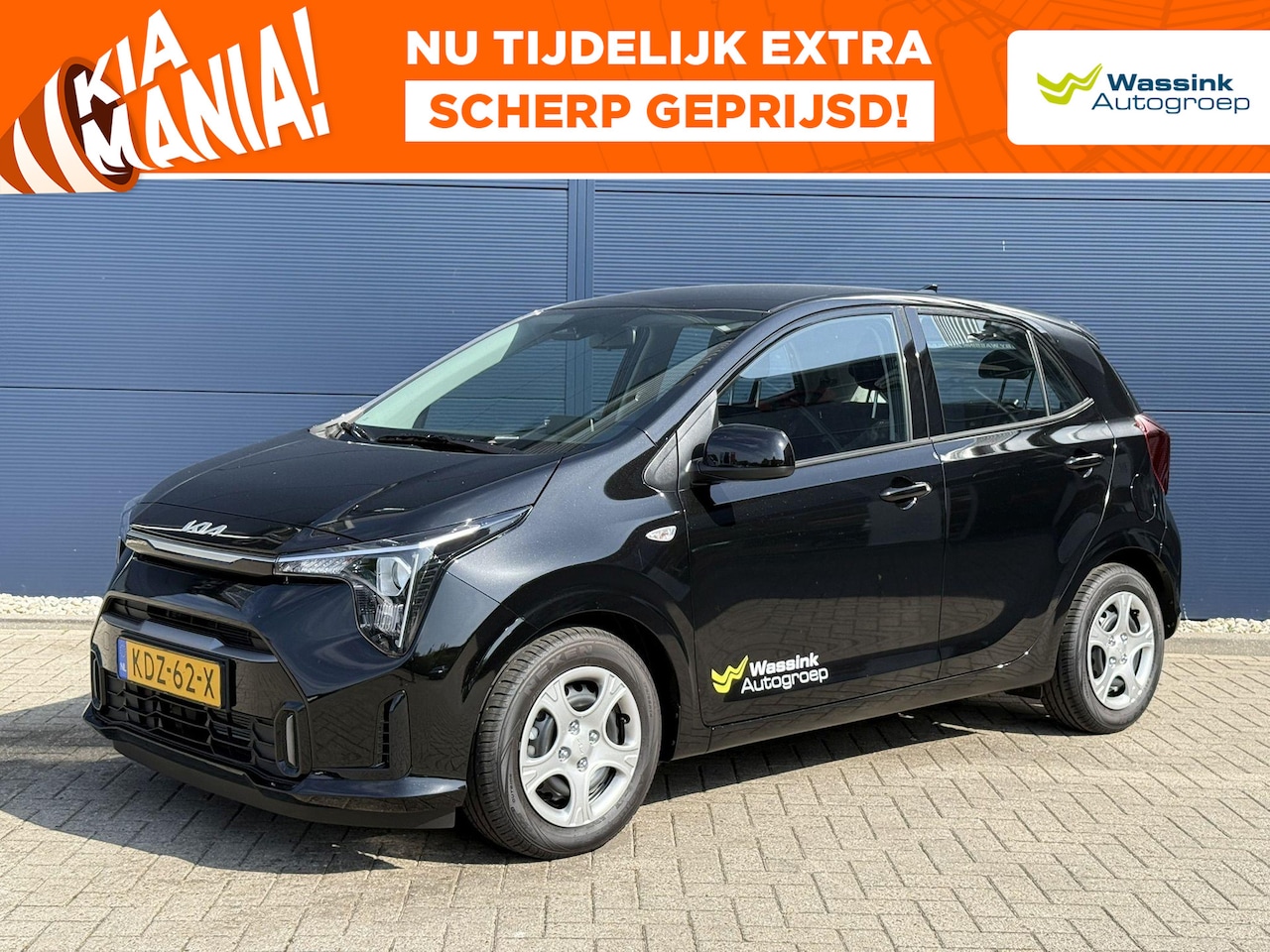 Kia Picanto - 1.0 GDi 68pk 4-zits DynamicLine | Navigatie | Camera | Parkeersensoren achter | DIRECT LEV - AutoWereld.nl