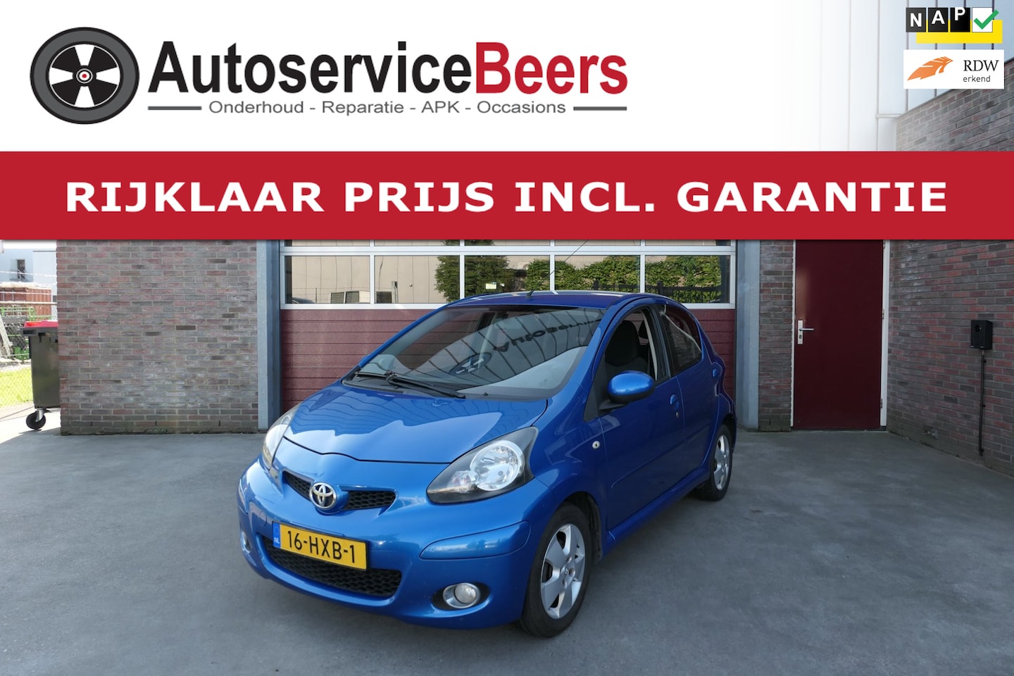 Toyota Aygo - 1.0-12V, Airco , LMV, 5-deurs, Rijklaarprijs incl. garantie - AutoWereld.nl