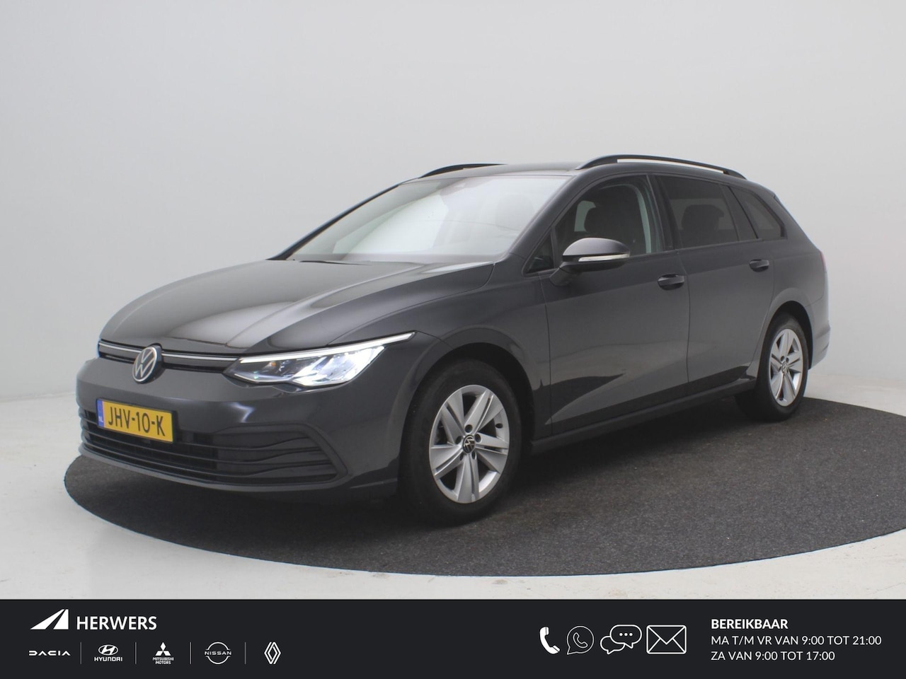Volkswagen Golf Variant - 1.5 eTSI Life Business AUTOMAAT / Trekgewicht 1.400 kg / Navigatie / Apk tot 11-2027 /Digi - AutoWereld.nl