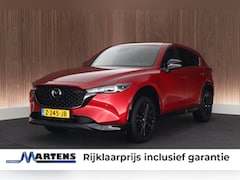 Mazda CX-5 - 2.5 194pk Homura Trekhaak Schuifdak Leder 360-Camera Bose Keyless Stoelverwarming