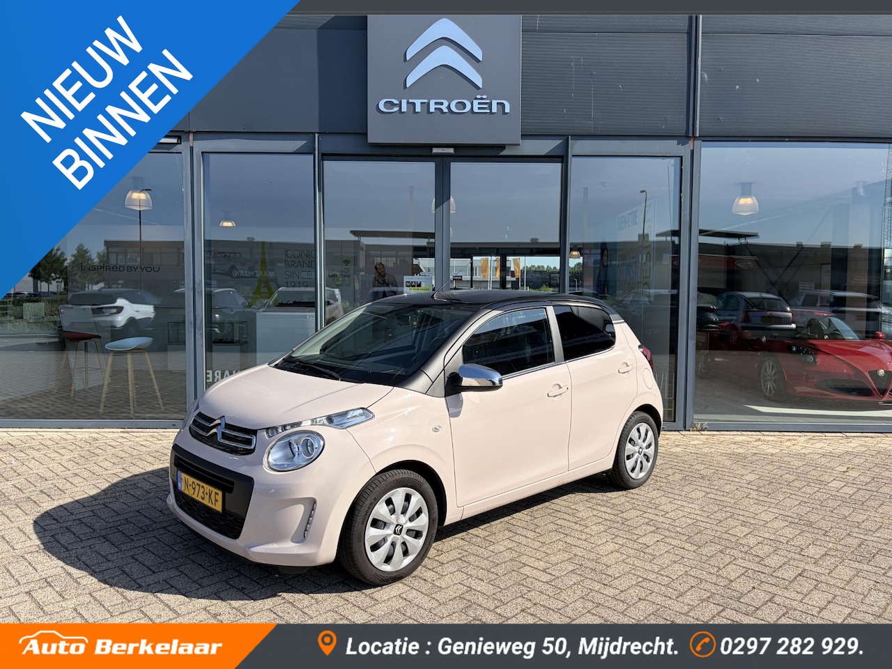 Citroën C1 - 1.0 VTi Feel | Airco | Zwart dak | - AutoWereld.nl