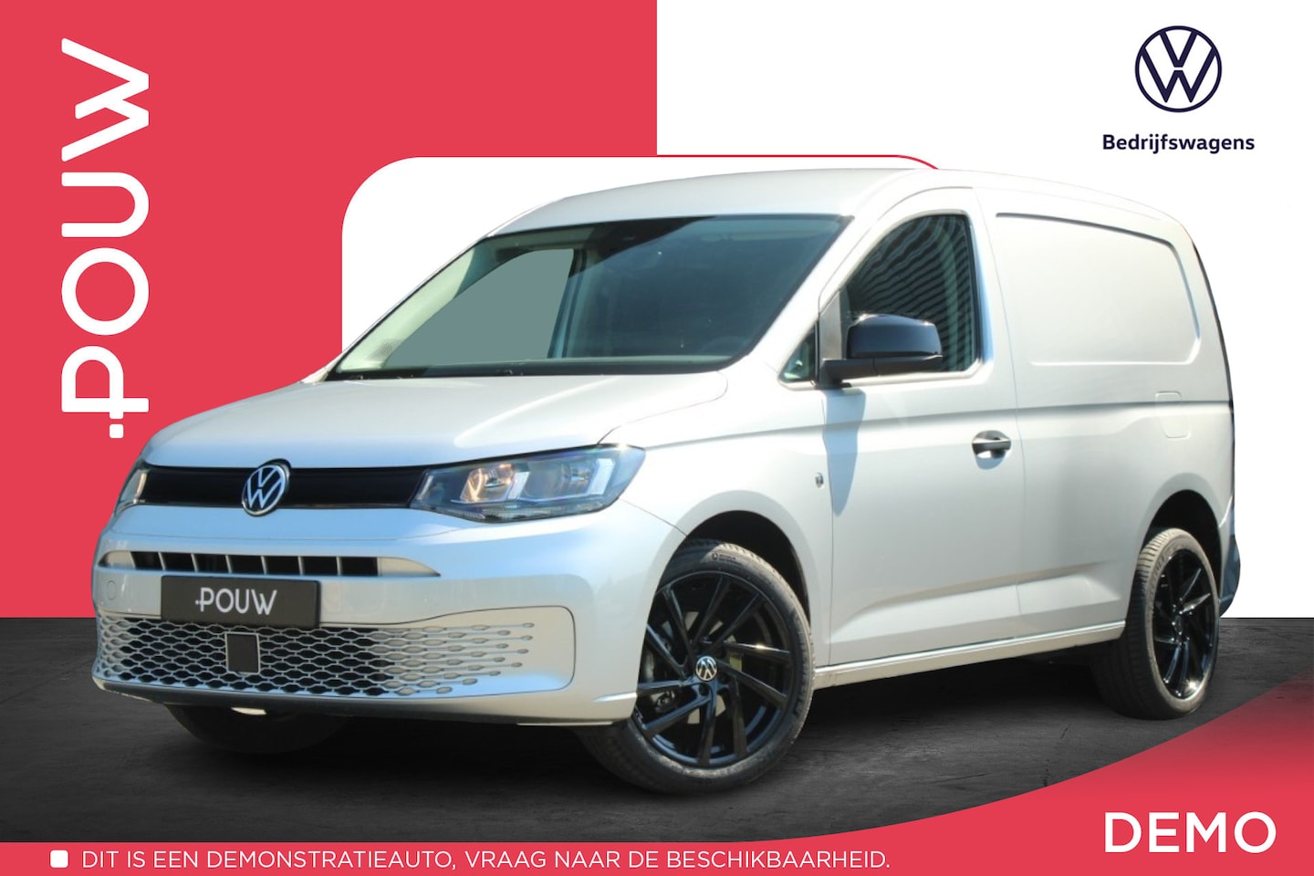 Volkswagen Caddy Cargo - 2.0 TDI 102pk Comfort | Cruise Control | Trekhaak | App Connect | LMV 16'' - AutoWereld.nl