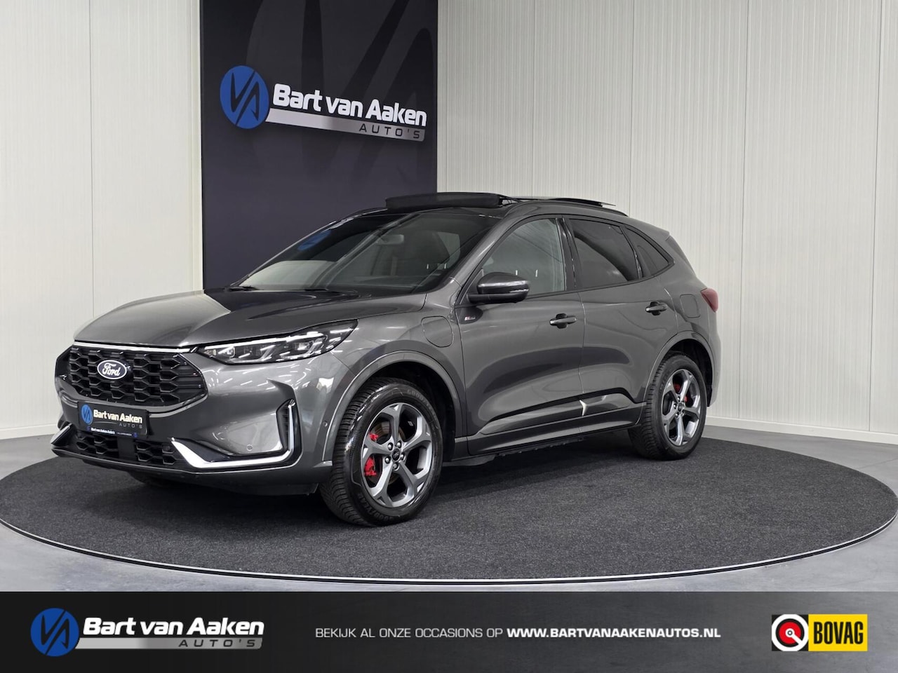 Ford Kuga - 2.5 PHEV ST-Line X 360Camera ACC Panoramadak B&O - AutoWereld.nl