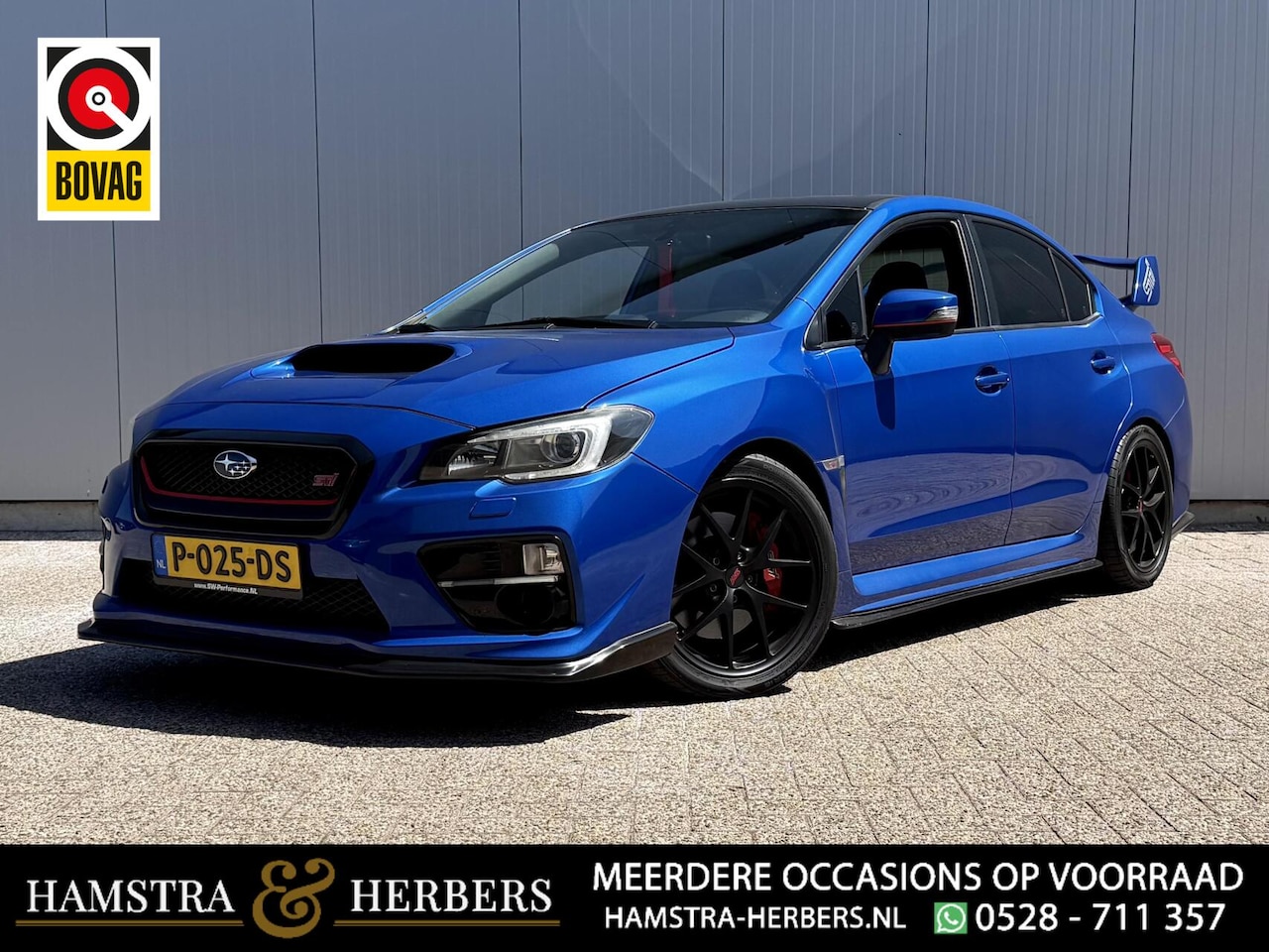 Subaru WRX STI - Impreza 2.5 blauw - AutoWereld.nl