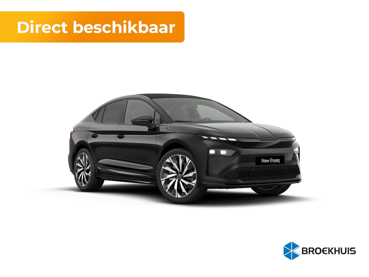Skoda Enyaq Coupé iV - Sportline | Chrome interieur accenten | Driving mode select | LED interieurverlichting inc - AutoWereld.nl