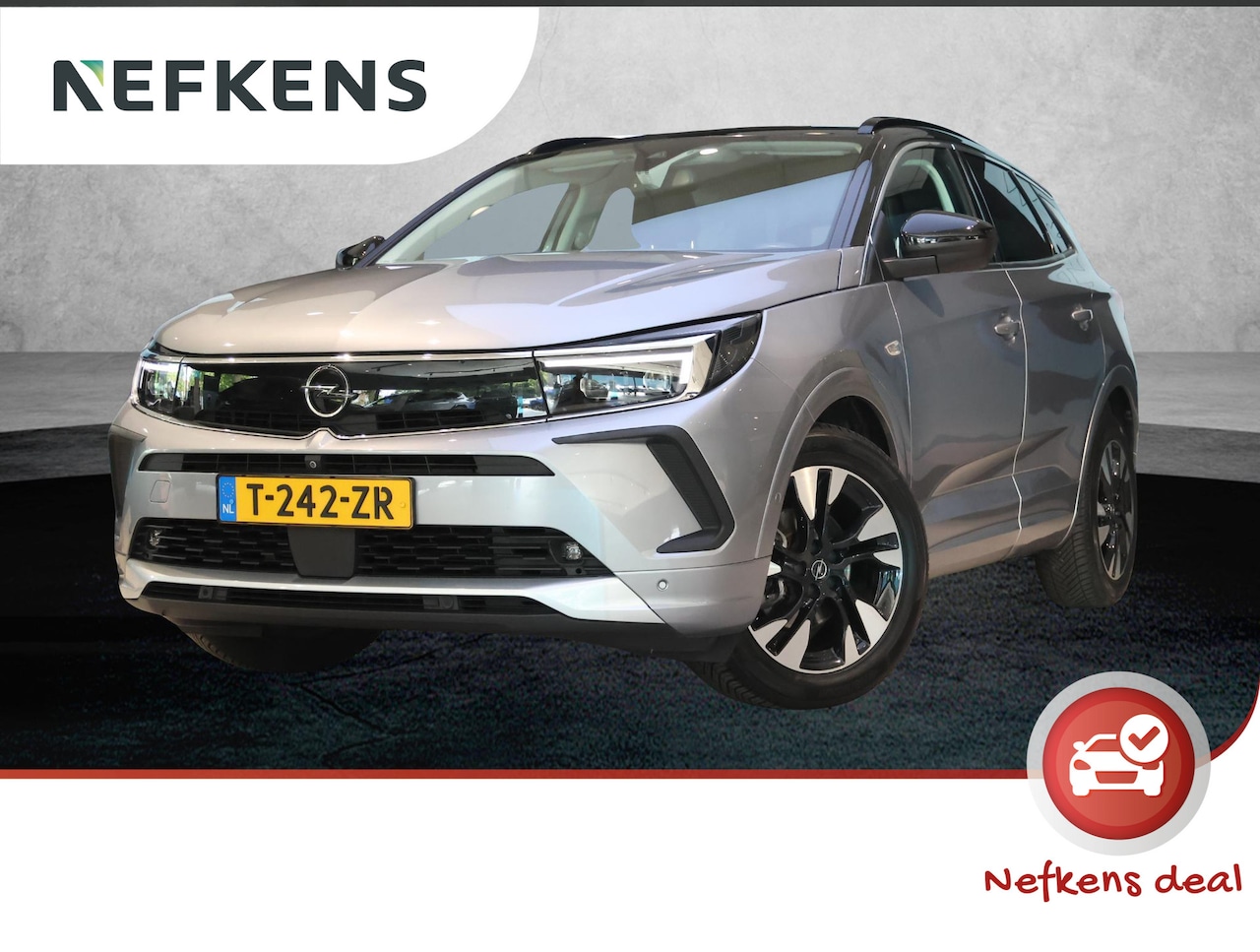 Opel Grandland - SUV 130 pk Turbo Ultimate | Trekhaak | Verwarmde alcantara comfortstoelen | Camera | Keyle - AutoWereld.nl