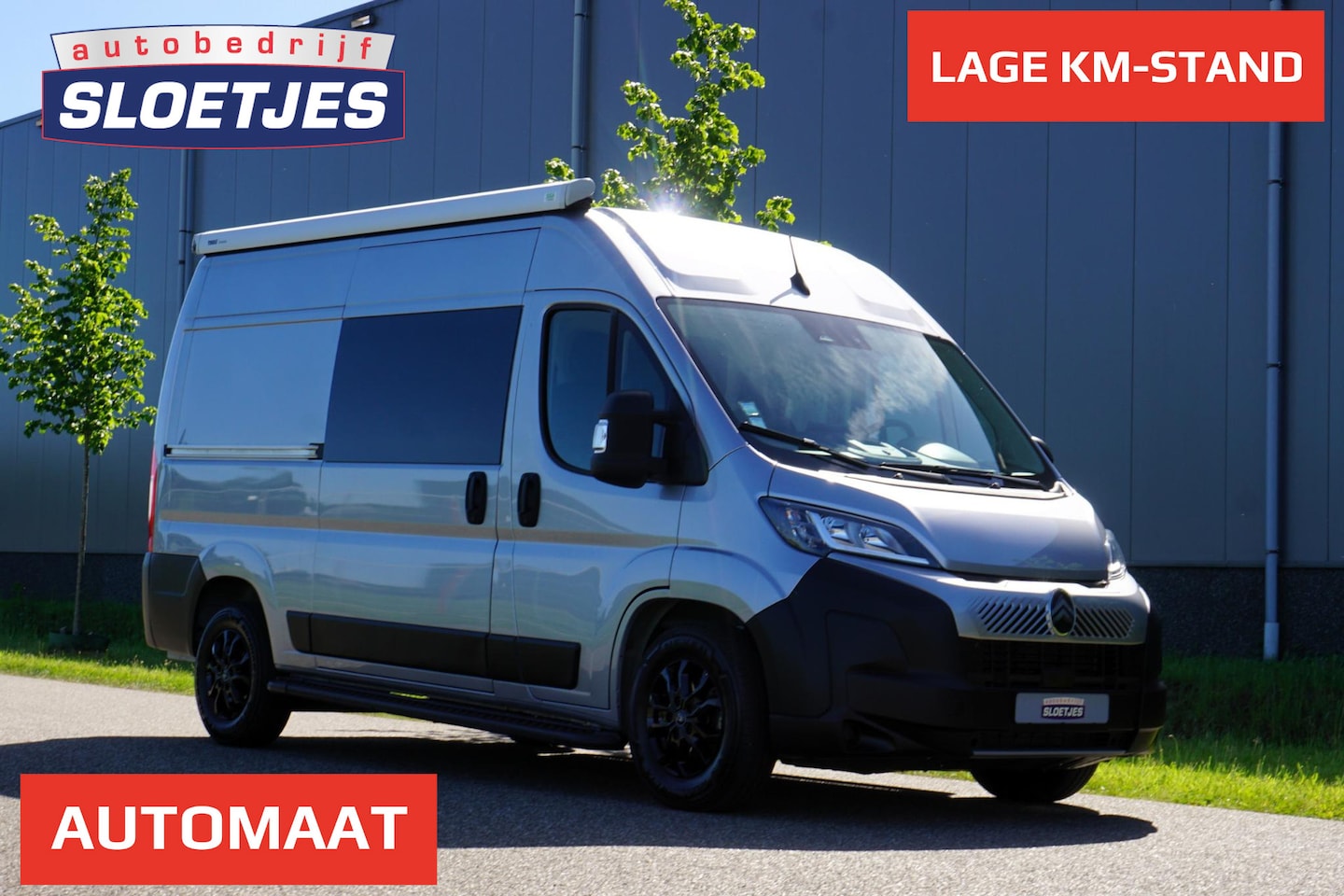 Citroën Jumper - 2.2 BlueHDi 140 L2H2 3.5t Automaat |Nieuwstaat |Luifel |Trekhaak |Camera |Cruise |Navi |Ca - AutoWereld.nl