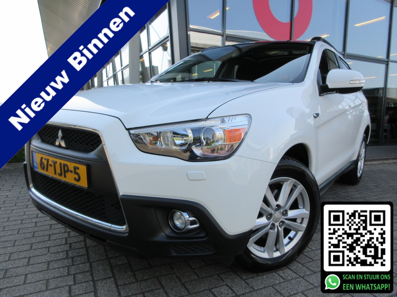 Mitsubishi ASX - 1.6 Intense ClearTec | 80.432 KM NAP | NAVIGATIE | PANORAMADAK | DEALER ONDERHOUDEN | - AutoWereld.nl