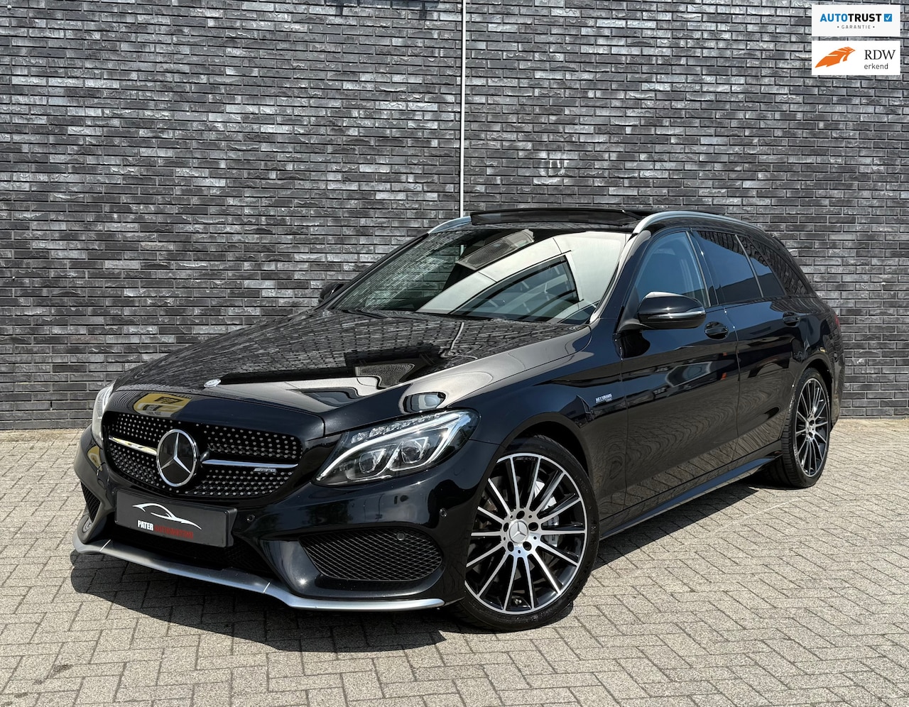 Mercedes-Benz C-klasse Estate - AMG 43 4MATIC 367pk|BSA|Burmester|Led ILS|ACC|Camera|Panorama|Rode Gordels - AutoWereld.nl