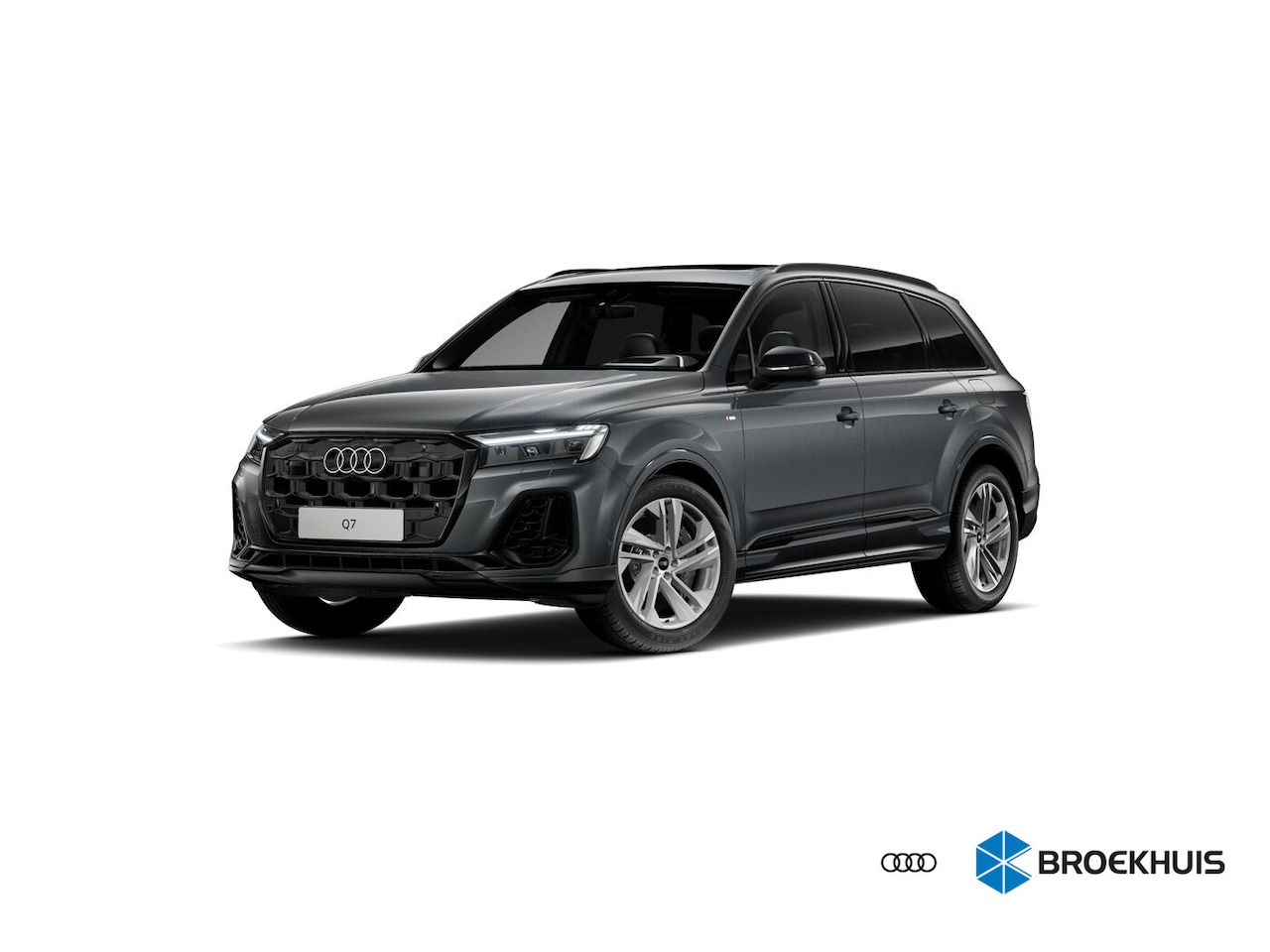 Audi Q7 - 55 TFSI e quattro Pro Line S 367 PK | Trekhaak | Panoramadak | Head-up | Elektr. stoelen g - AutoWereld.nl