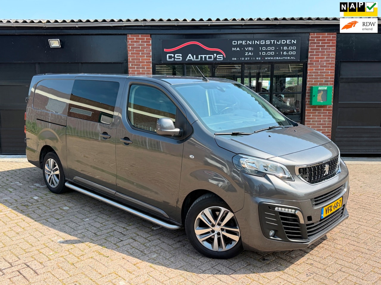 Peugeot Expert - 2.0 BlueHDI|2020|dubbel cabine|lang|automaat|airco|dab|CarPlay |lage km stand nap - AutoWereld.nl