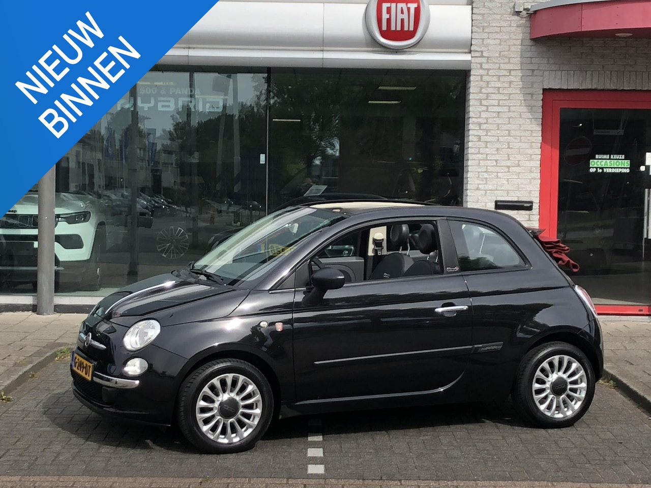 Fiat 500 C - 1.2 Easy AIRCO|PDC|15"| - AutoWereld.nl