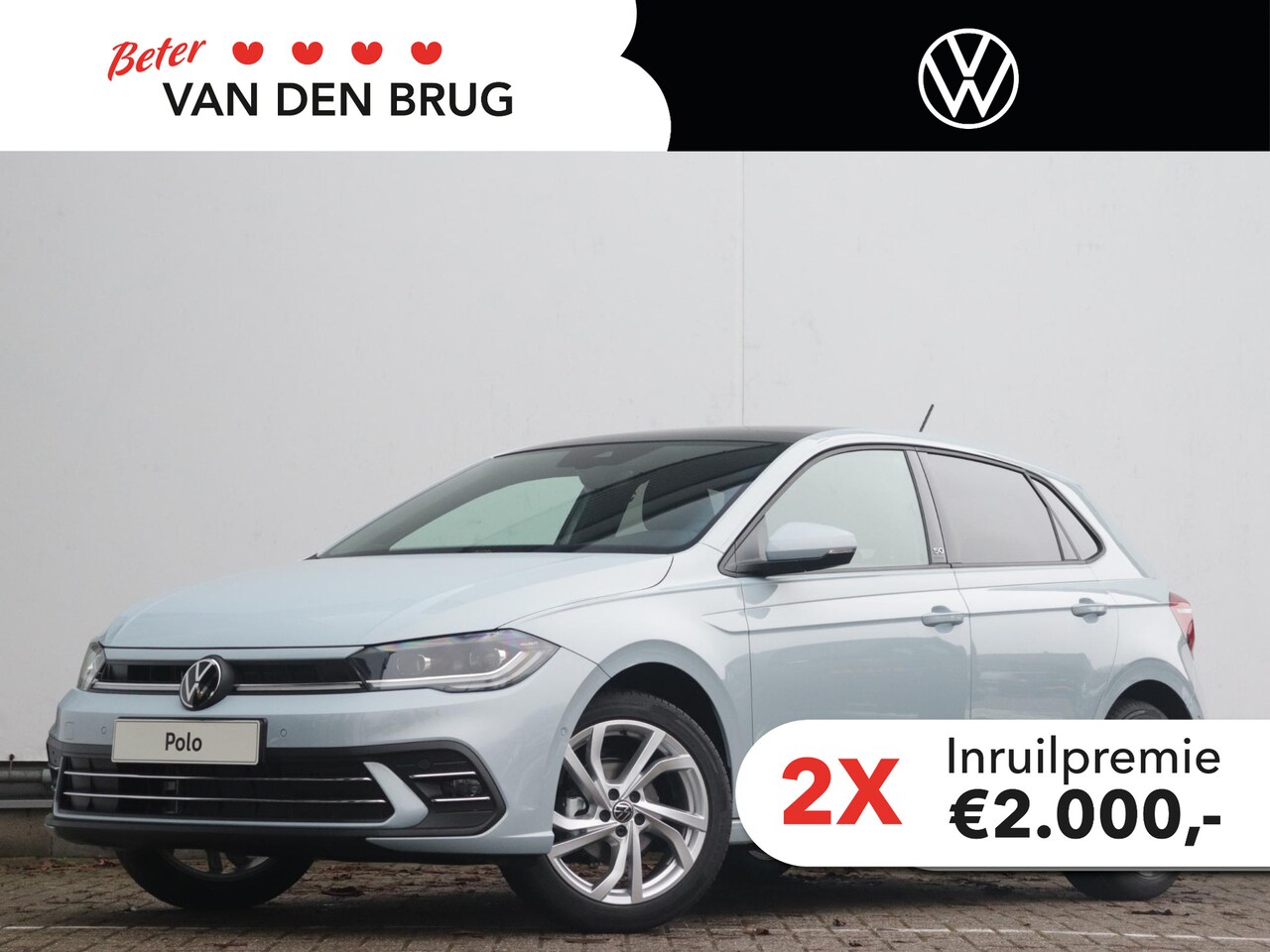Volkswagen Polo - 50 Edition 1.0 TSI / 95 PK | Panoramadak | Keyless | Camera | High End Sound Pakket  | 17" - AutoWereld.nl