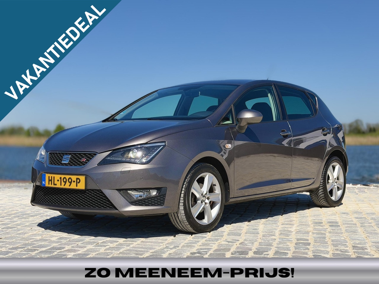 SEAT Ibiza - 1.0 EcoTSI FR Connect|Nieuwe D-Riem|Dealer onderh. - AutoWereld.nl