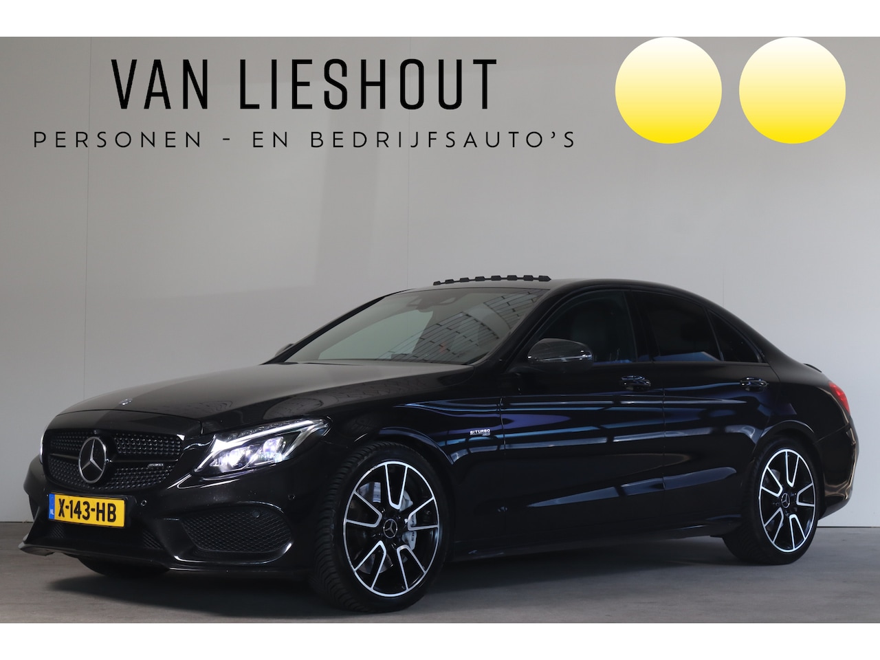 Mercedes-Benz C-klasse - AMG 43 4MATIC Pano I Burmester I Stoelverw - AutoWereld.nl