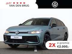 Volkswagen Passat Variant - R-Line Edition 1.5 eHybrid 204 PK | Panoramadak | Trekhaak | 360 camera | Led Matrix | 19"