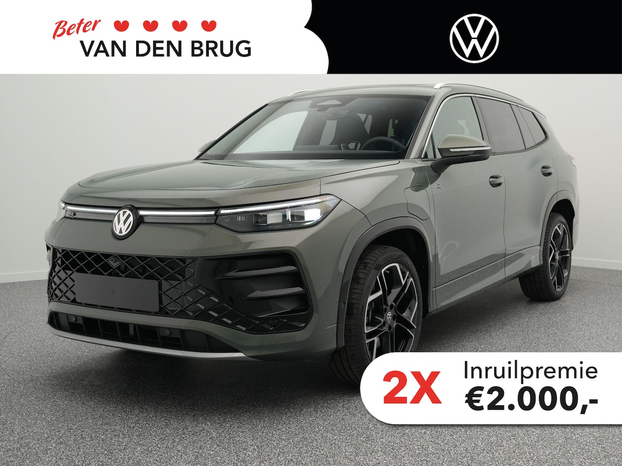 Volkswagen Tayron - R-Line Edition 1.5 eHybrid 272 PK | Trekhaak | Panoramadak | Stuur & Stoelverwarming | - AutoWereld.nl
