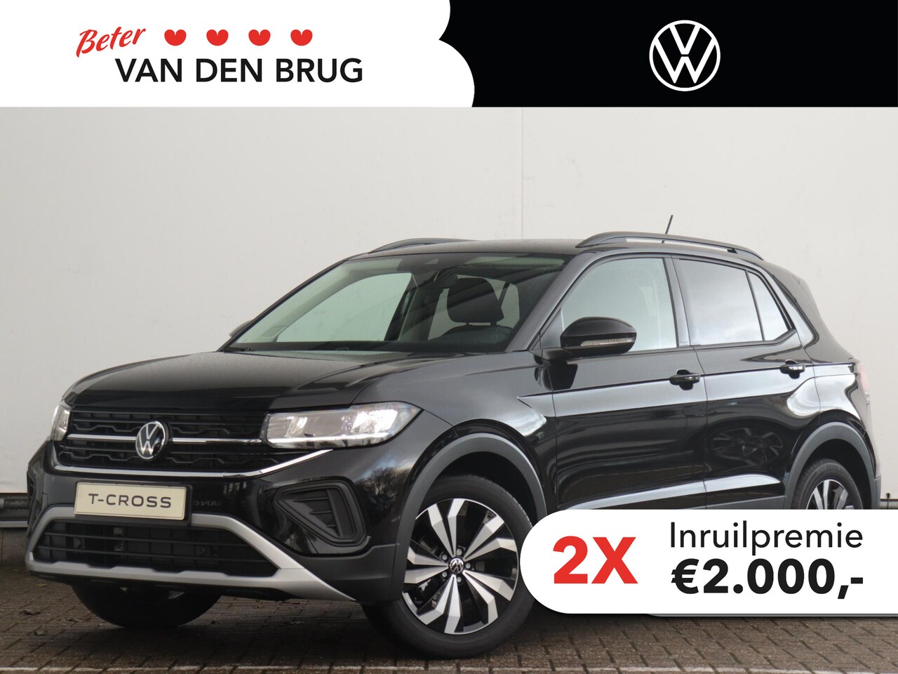 Volkswagen T-Cross - Life Edition 1.0 TSI 70 kW / 95 PK SUV 5 versn. Ha Camera | Parkeersenoren | Climate Contr - AutoWereld.nl