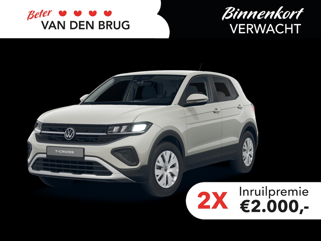 Volkswagen T-Cross - 1.0 TSI Edition 95 PK | App Connect | Travel Assist | LED | Digital Cockpit | - AutoWereld.nl