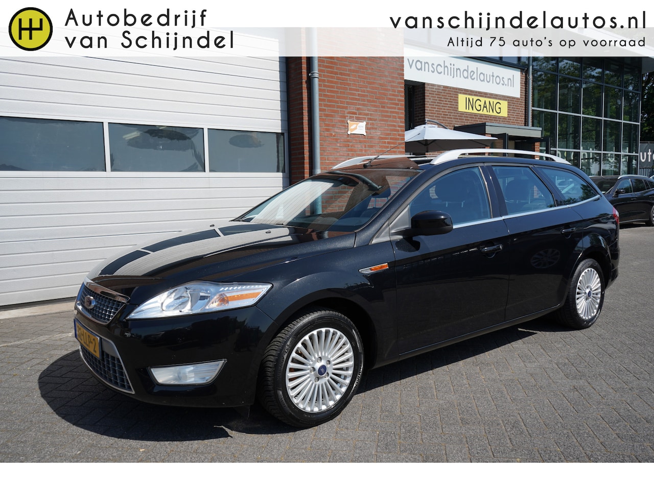 Ford Mondeo Wagon - 2.0-16V LIMITED ORIGINEEL NL NAVIGATIE LEDER CRUISECONTROL ECC AIRCO PARKEERSENSOREN BLUET - AutoWereld.nl