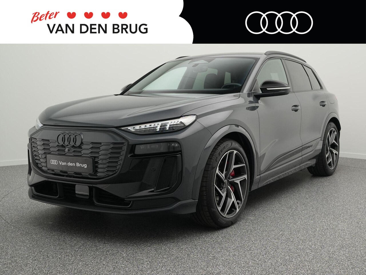 Audi Q6 SQ6 e-tron - QUATTRO 490 PK 100 kWh | LED Matrix/ O-Led | Luchtvering | Leder | Bang & Olufsen | Trekh - AutoWereld.nl