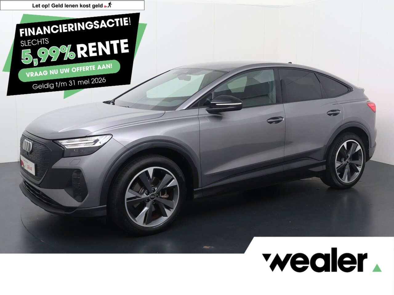Audi Q4 Sportback e-tron - 35 Launch edition Advanced 55 kWh | 170 PK | Matrix LED koplampen | Stoelverwarming | Sono - AutoWereld.nl