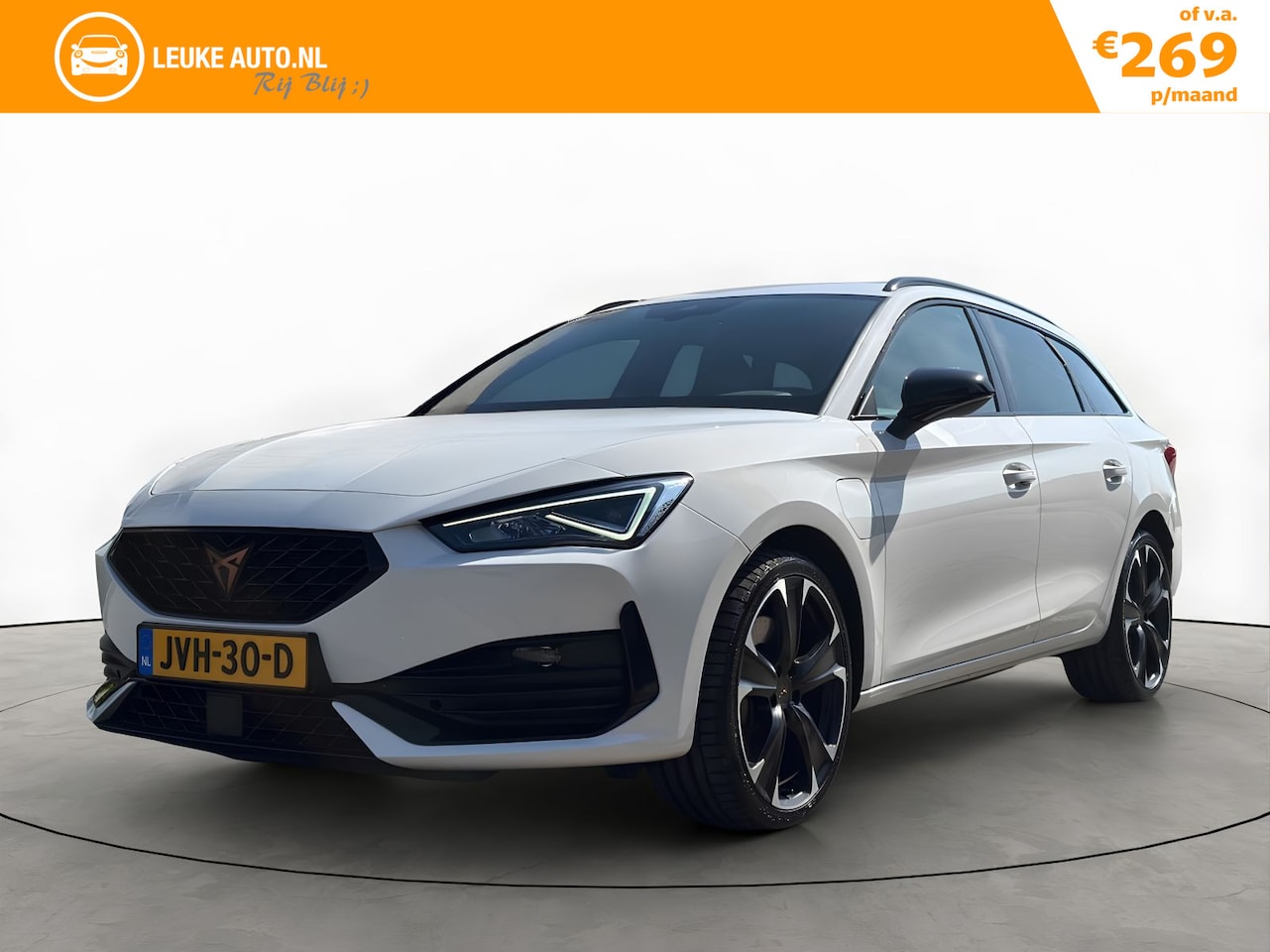 CUPRA Leon Sportstourer - 1.4 e-Hybrid 245PK VZ 19'' Sfeerverlichting - AutoWereld.nl