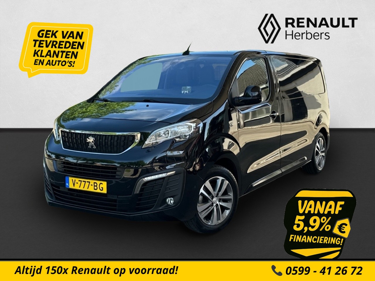Peugeot Expert - 227S 2.0 BlueHDI 150 Premium Pack HEAD UP / NAVI / CAMERA / CRUISE / CLIMATE / SCHUIFDEUR - AutoWereld.nl